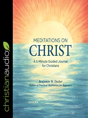 cover image of Meditations on Christ